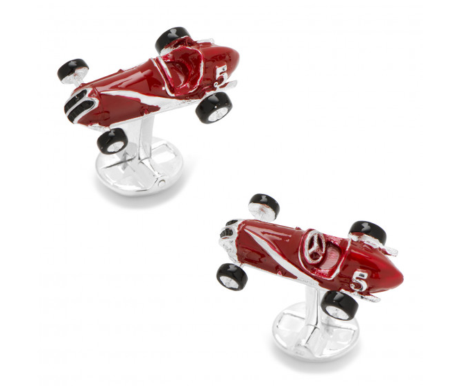 3D VINTAGE RACE CAR CUFFLINKS,CUFFLINKS,CUFFLINKS, | GentRow.com