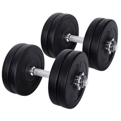 25kg Fitness Gym Exercise Dumbbell Set - Fitness & Exercise - ANB Mart