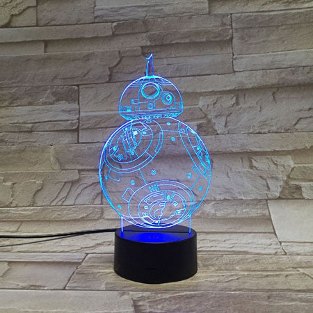 bb8 3d light