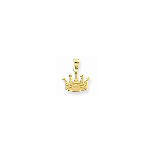 10k Crown Charm, Best Quality Free Gift Box Satisfaction Guaranteed - shopvistar