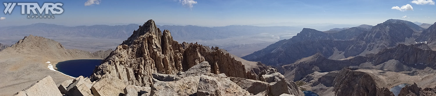 Mount-Russell-East-Ridge-Tulianyo-Lake-Whitney-Zone-Pano | TRVRS APPAREL