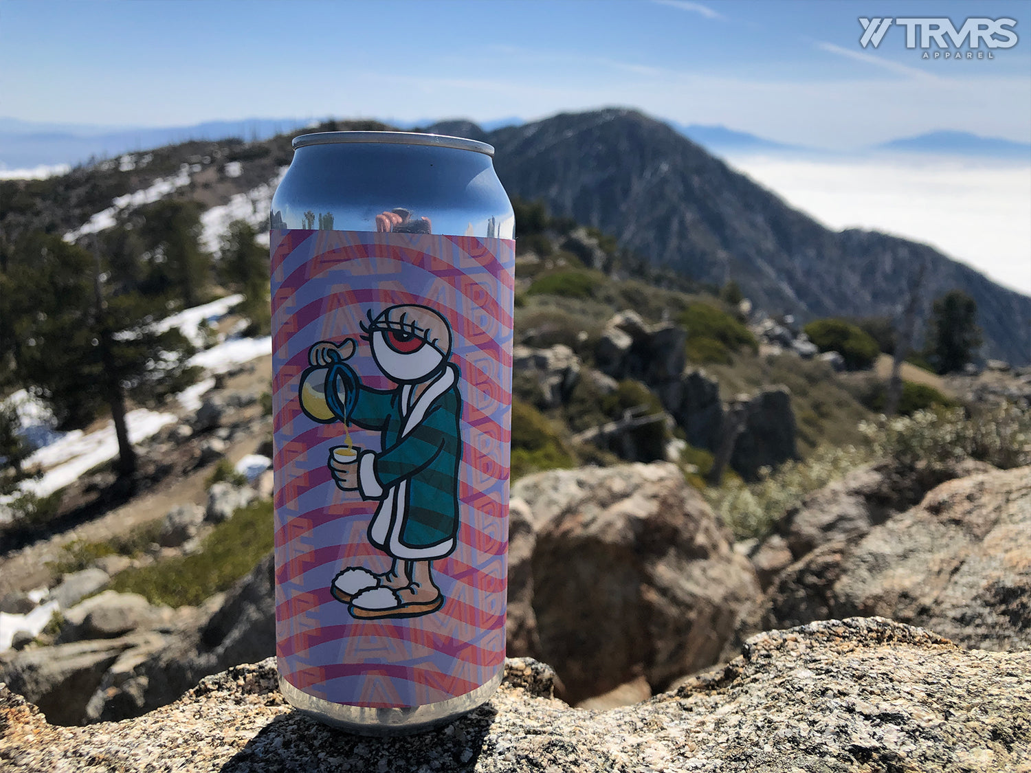 arrow-lodge-brewing-beer-Ontario Peak via Falling Rock Canyon - Angeles National Forest - San Gabriel Mountain Range - TRVRS APPAREL - Clothing Brand