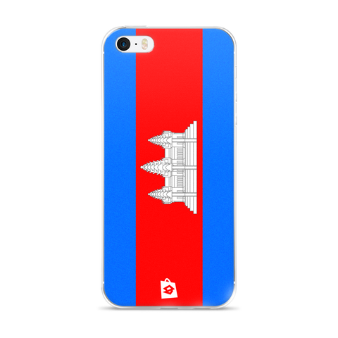 Cambodia / Khmer Flag iPhone Case