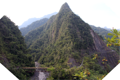 Boyaca Mountains in Colombia