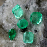 Natural Colombian Emerald - Faceted