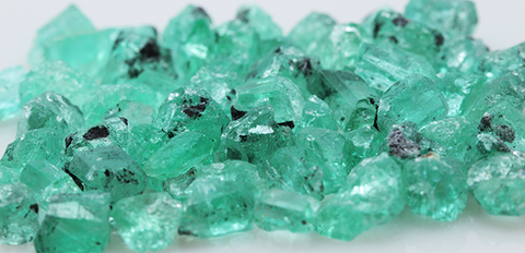 Rough Emeralds