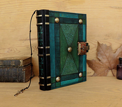 blue turquoise journal