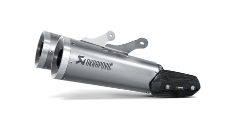 Akrapovic Titanium Slip-On Muffler for 2009-16 Yamaha VMX1700 - S-Y17SO1-HBAV