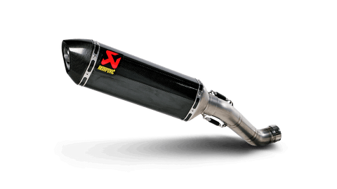 Akrapovic Carbon Fiber Slip-On Muffler for Aprilia RSV4 models - S-A10SO6-ZC