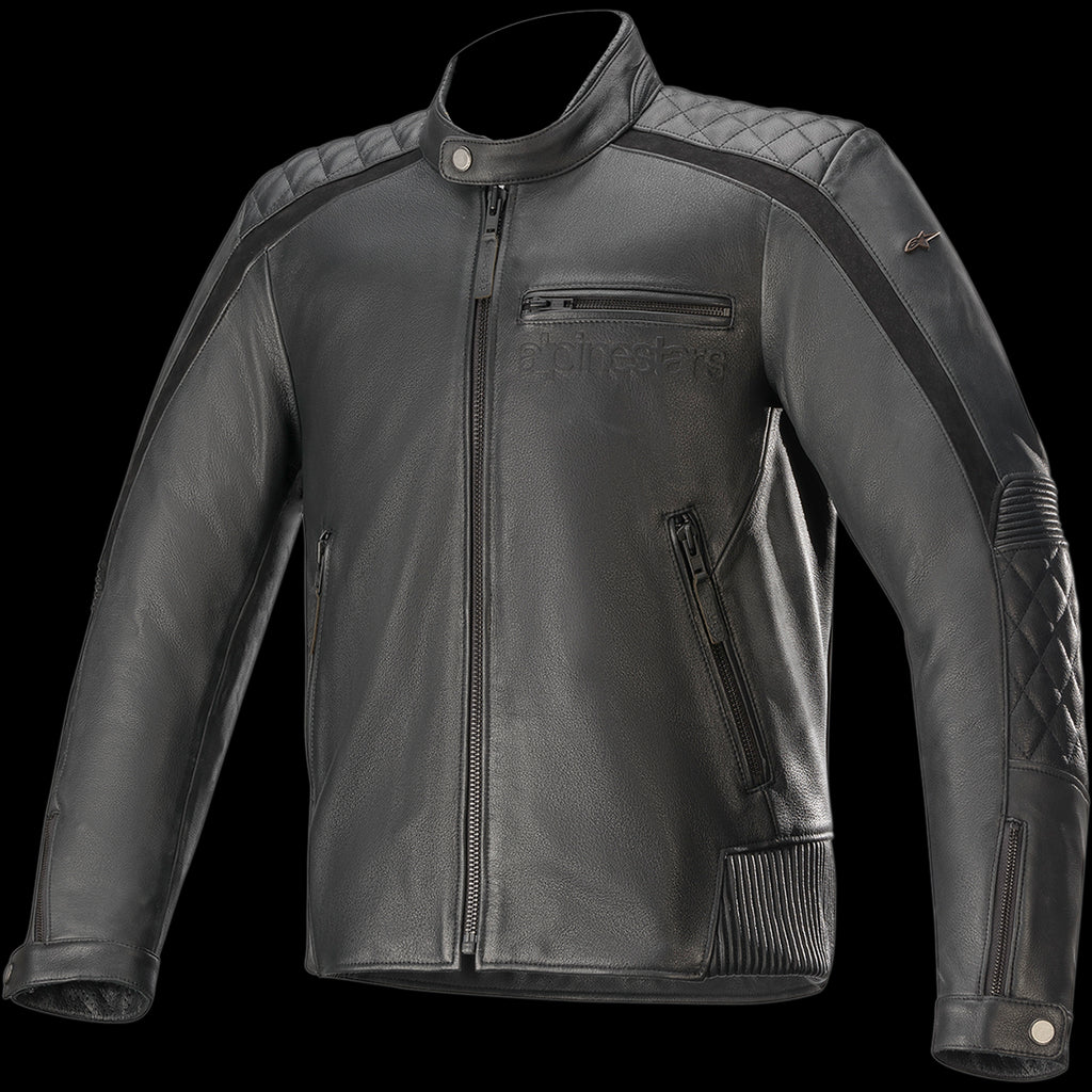 Alpinestars Hoxton V2 Leather Jacket - Black - 50 – SVS Powersports