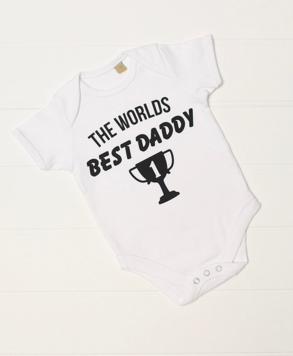 daddy baby vest