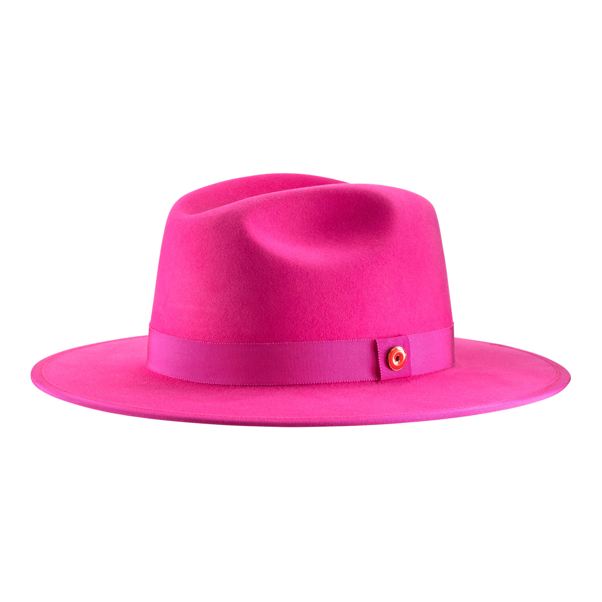 pink fedora hat