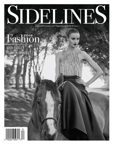  Press: Sidelines Magazine  Feature article and cover photo of Zinta in Sidelines magazine September 2016  Styling and creative direction by Zinta