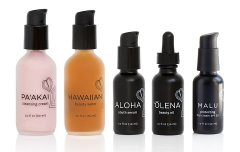Products in order for the Honua Skincare Routine - One Fine Secret