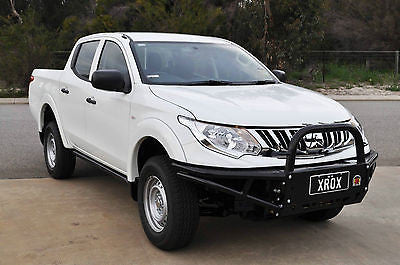 mitsubishi mq triton 2015 2016 on xrox bull bar adr solar exterior lighting systems