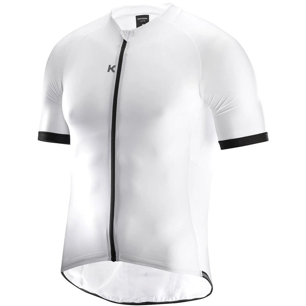 black and white cycling jersey