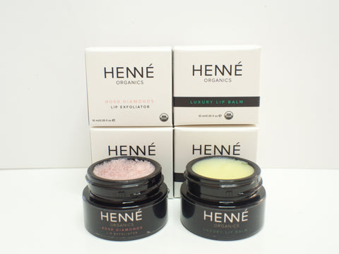 Henne Lip Balm and Scrub