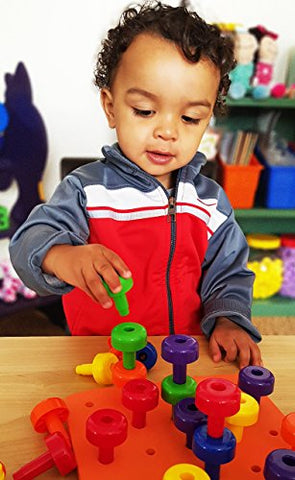 Toddler Learning Toy Pegboard Set