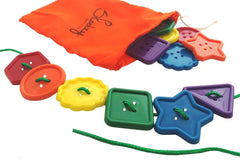 Jumbo lacing buttons with tote, available from Skoolzy.com.
