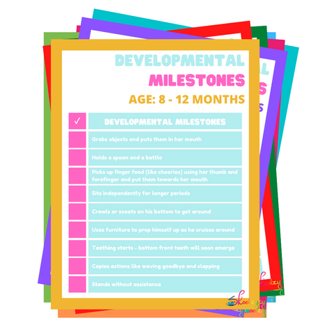 Developmental Milestones 8-12 months