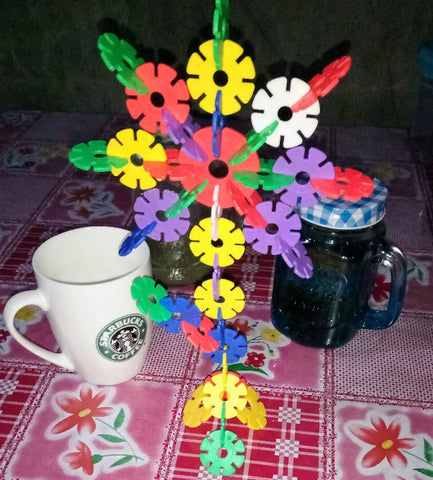 Skoolzy Create O Flakes flower bouquet