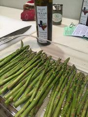 Roasted Asparagus Preparation