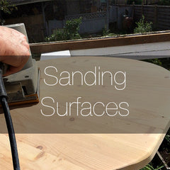 How to Sand furniture