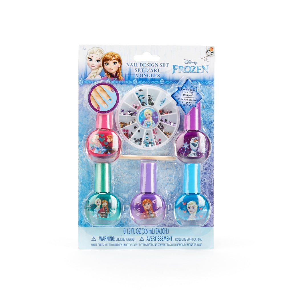 Frozen 5 Pack Nail Polish with Nail Accessories