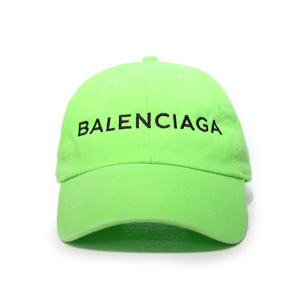 Balenciaga Cap in Neon Green – 1st 