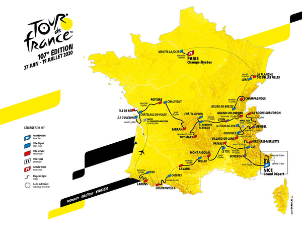 Le Tour de France Route 2020