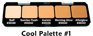 Graftobian HD Glamour Creme Cool Palette #1