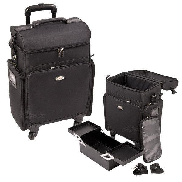 Just Case - Black Soft Sided Rolling Case C6017NLAB