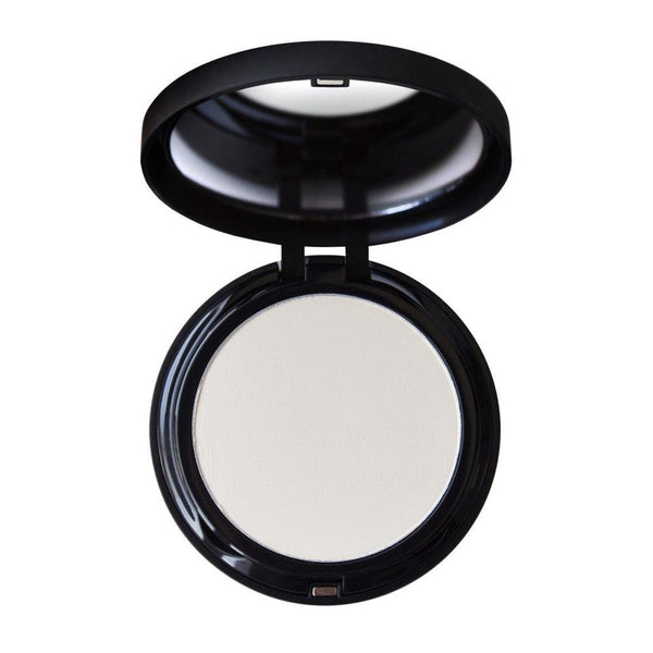 white pressed powder