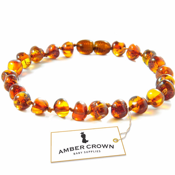 amber beads for teething babies