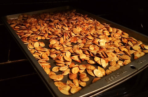roasting pumpkin seeds