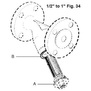 1 in FIG 34 Y-Strainer Non-Standard Stainless Steel Replacement Screen, 100 Mesh