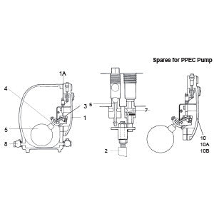 PPEC / PPC / PPF / PPF-P Pressure Powered Pump Float, 5