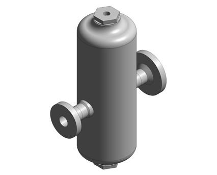 1-1/4 NPT S6 Separator, Austenitic Stainless Steel