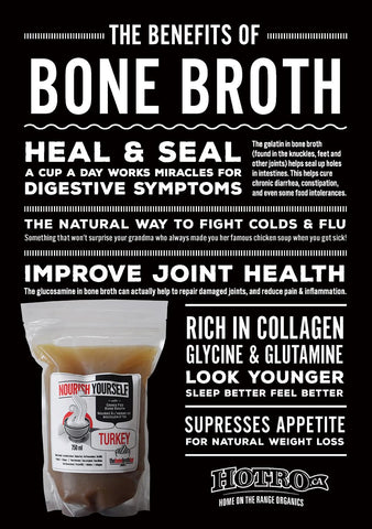 10-Pack Nourish Yourself Bone Broth Cleanse Pack (minimum of 3 flavours in your pack)