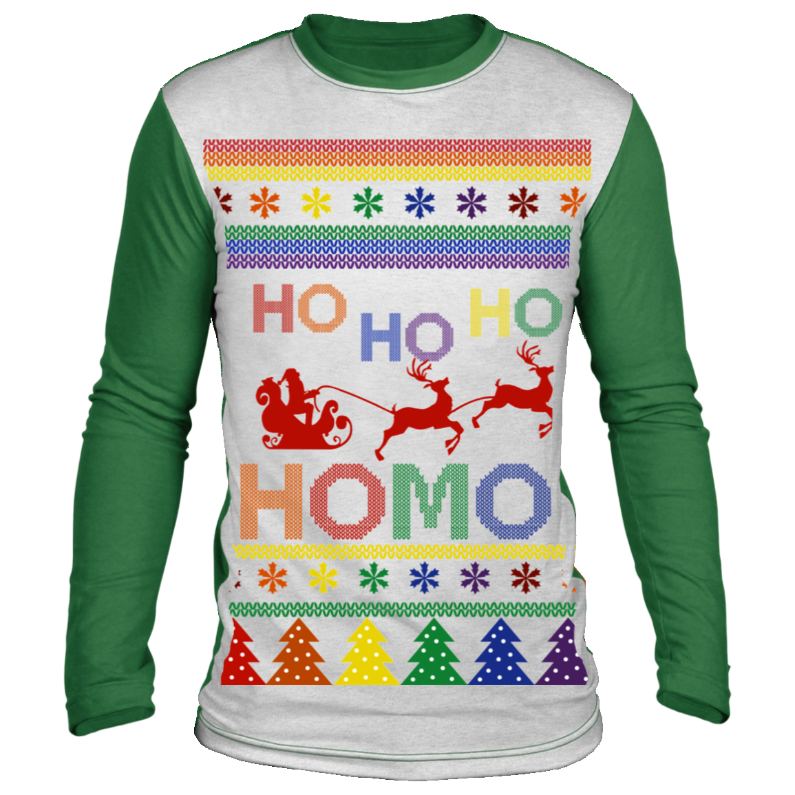 Gay Pride Ugly Christmas Sweater Myprideshop
