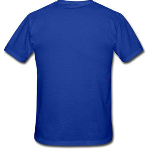 blank blue t shirt