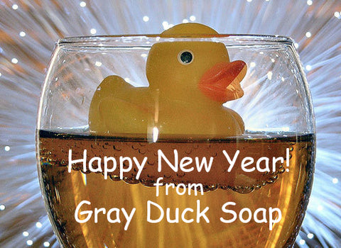 Happy New Year! Bathe responsibly tonight.