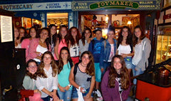 Students at Bygones