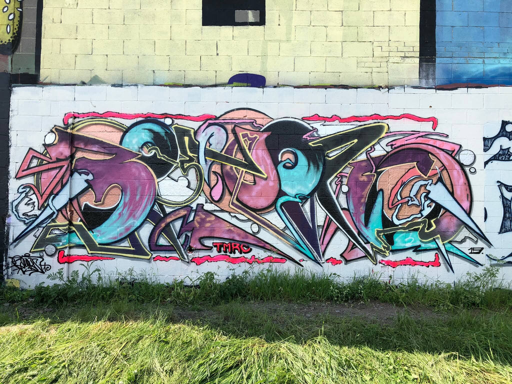 TMRC, graffiti art, piece of the day, golporc, wall art , graff