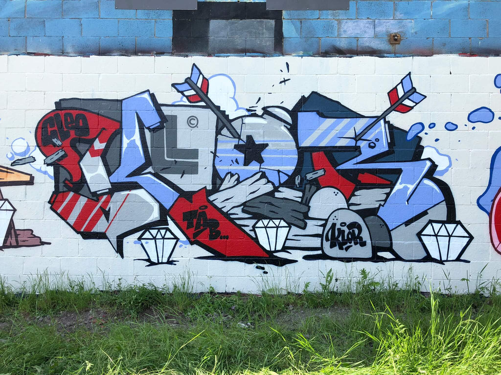 Piece of the day 123klan Klor, urban art, graffiti writing, montana 94