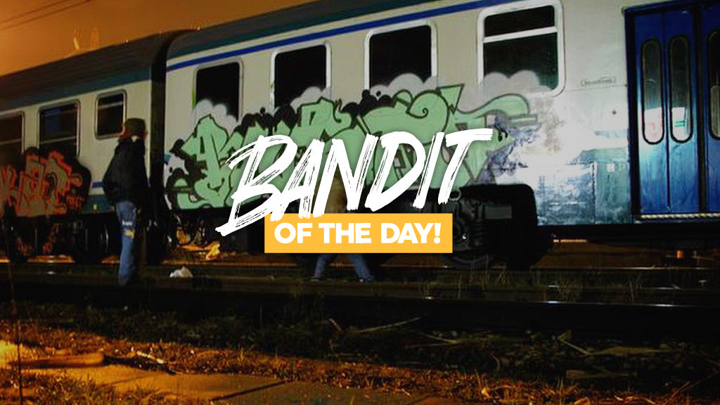 Rusto bandit1sm bandit of the day 123klan graffiti