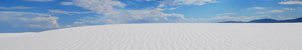 white sands