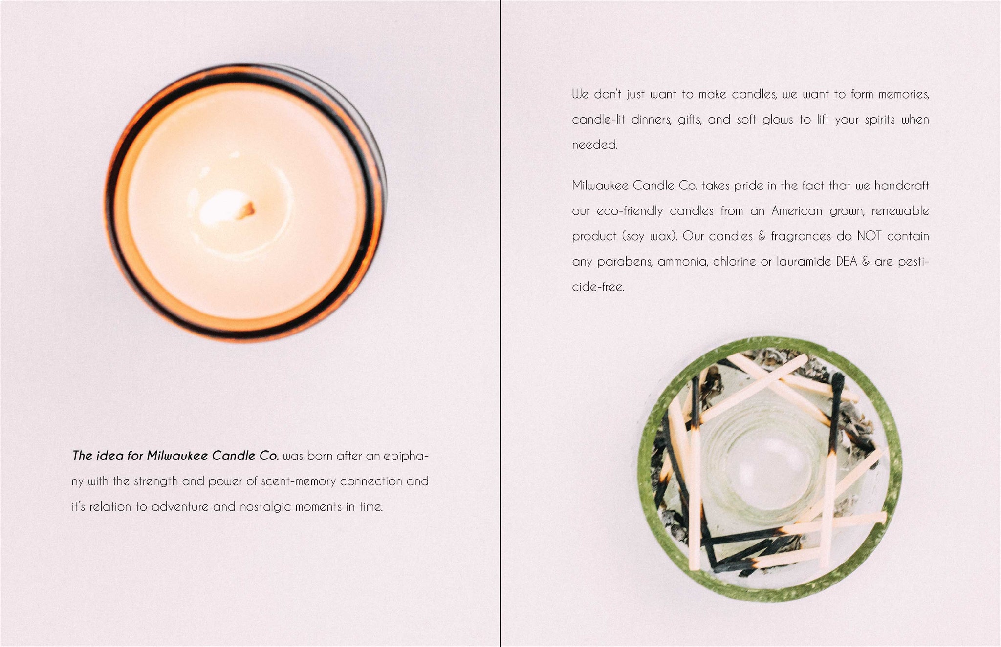 Milwaukee Candle Co. Look Book