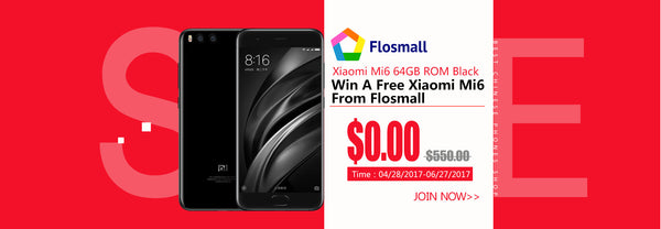 Xiaomi Mi6 Giveaway Event From Flosmall