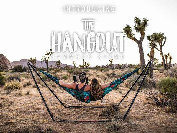 Introducing the Hangout Hammock Stand